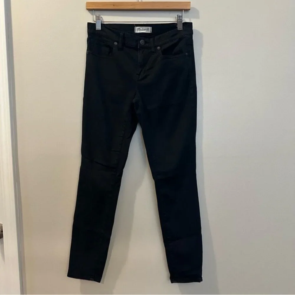 Madewell black skinny